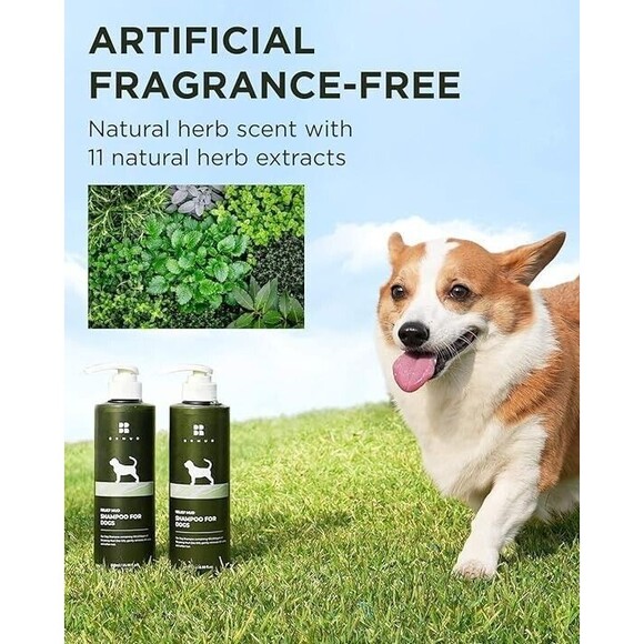 Relief Mud Shampoo for Dogs with Boryeong Mud, Gentle Cleansing, Anti-Itch Dog - Picture 6 of 7